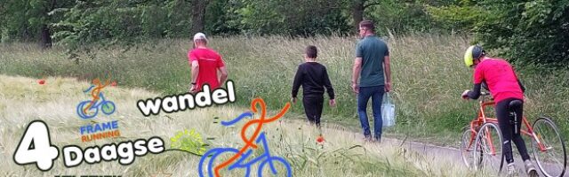 1e dag wandel4daagse Framerunners