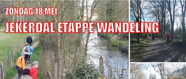 Jekerdal wandeling uitgelicht