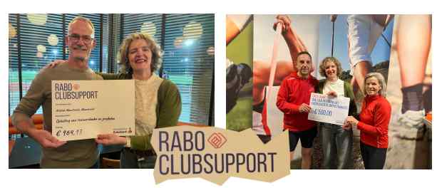 Prachtige opbrengst Raboclubsupport