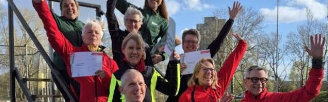 Hoera geslaagd!! Bram Kroon, van loop- naar wandeltrainer