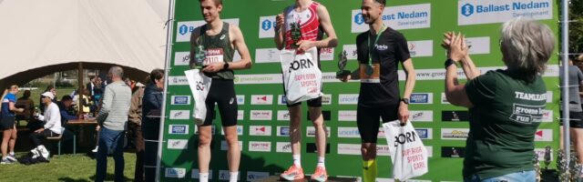 Bas van Hooren en Falco Aarts domineren Groene Loper: winst op 10 km en 5 km!