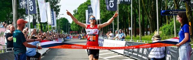 Bas van Hooren Nederlands kampioen op de halve marathon