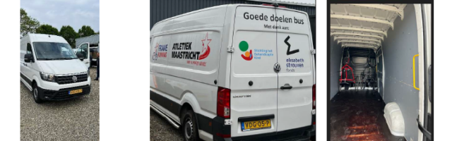 Voordelig een busje gebruiken van Atletiek Maastricht